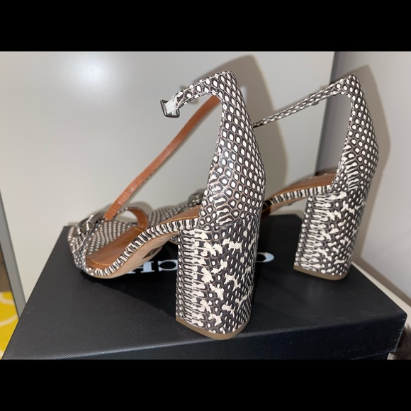 Coach real snake skin block heels - Picture 4 of 8